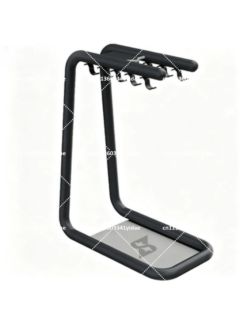 Sports Equipment Organizer - Stainless Steel Storage Rack for Squat