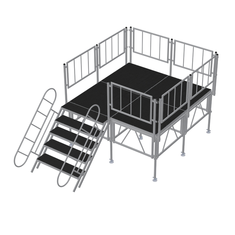 Aluminum Stage Platform with A - đánh giá và giá Gymnastics Beam Floor