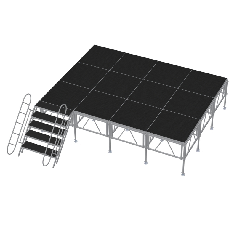 Aluminum Stage Platform with A - đánh giá và giá Gymnastics Beam Floor