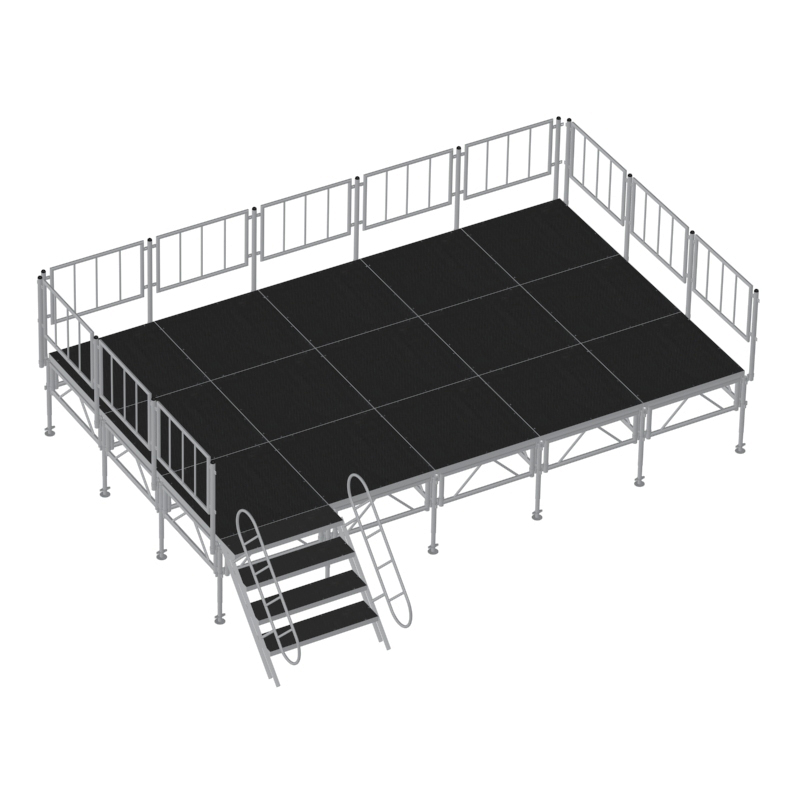 Aluminum Stage Platform with A - đánh giá và giá Gymnastics Beam Floor