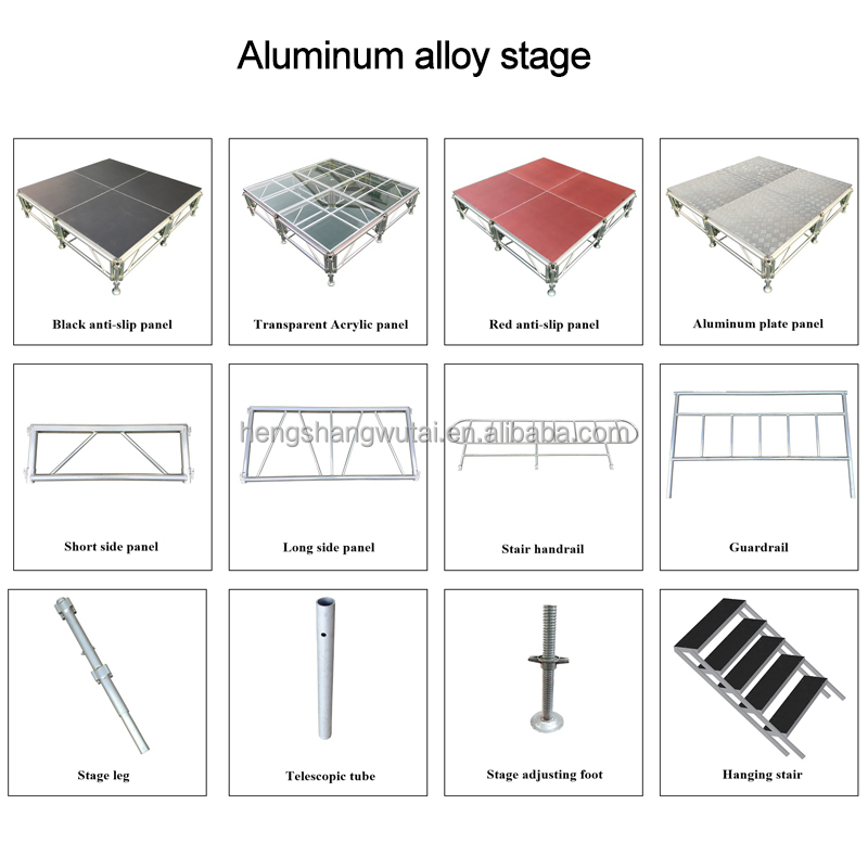 Aluminum Stage Platform with A - đánh giá và giá Gymnastics Beam Floor