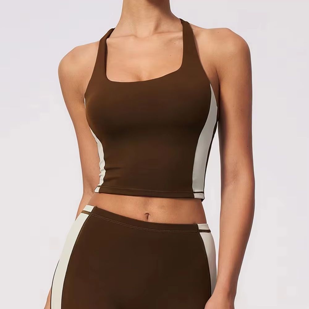 Women Halter Color Block Padde - đánh giá và giá Sports Equipment Logo