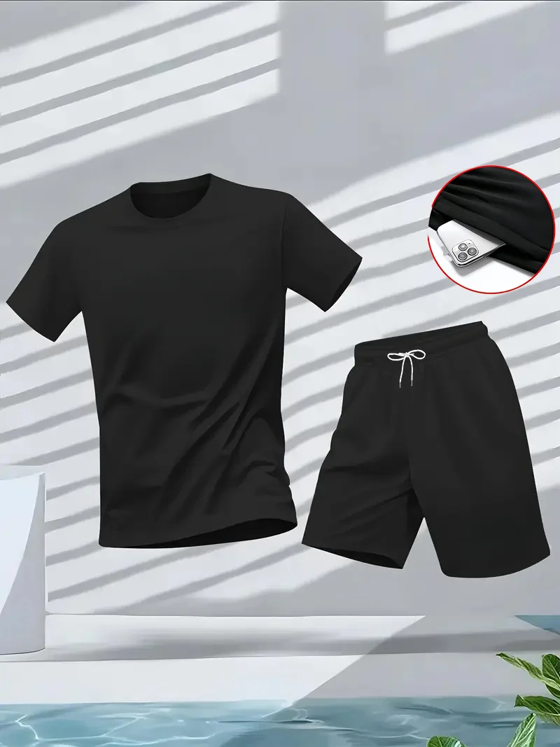 Men's Suit 2pcs Set Fashion Le - đánh giá và giá Sports Equipment Set