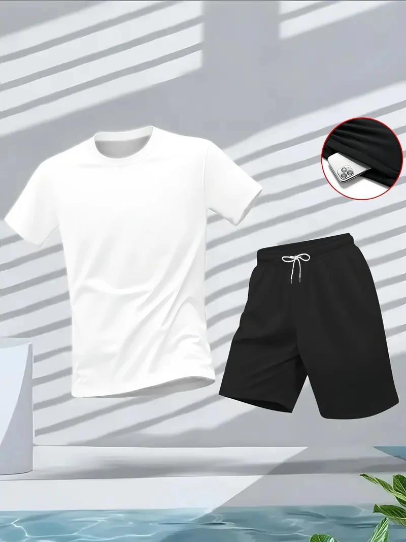 Men's Suit 2pcs Set Fashion Le - đánh giá và giá Sports Equipment Set