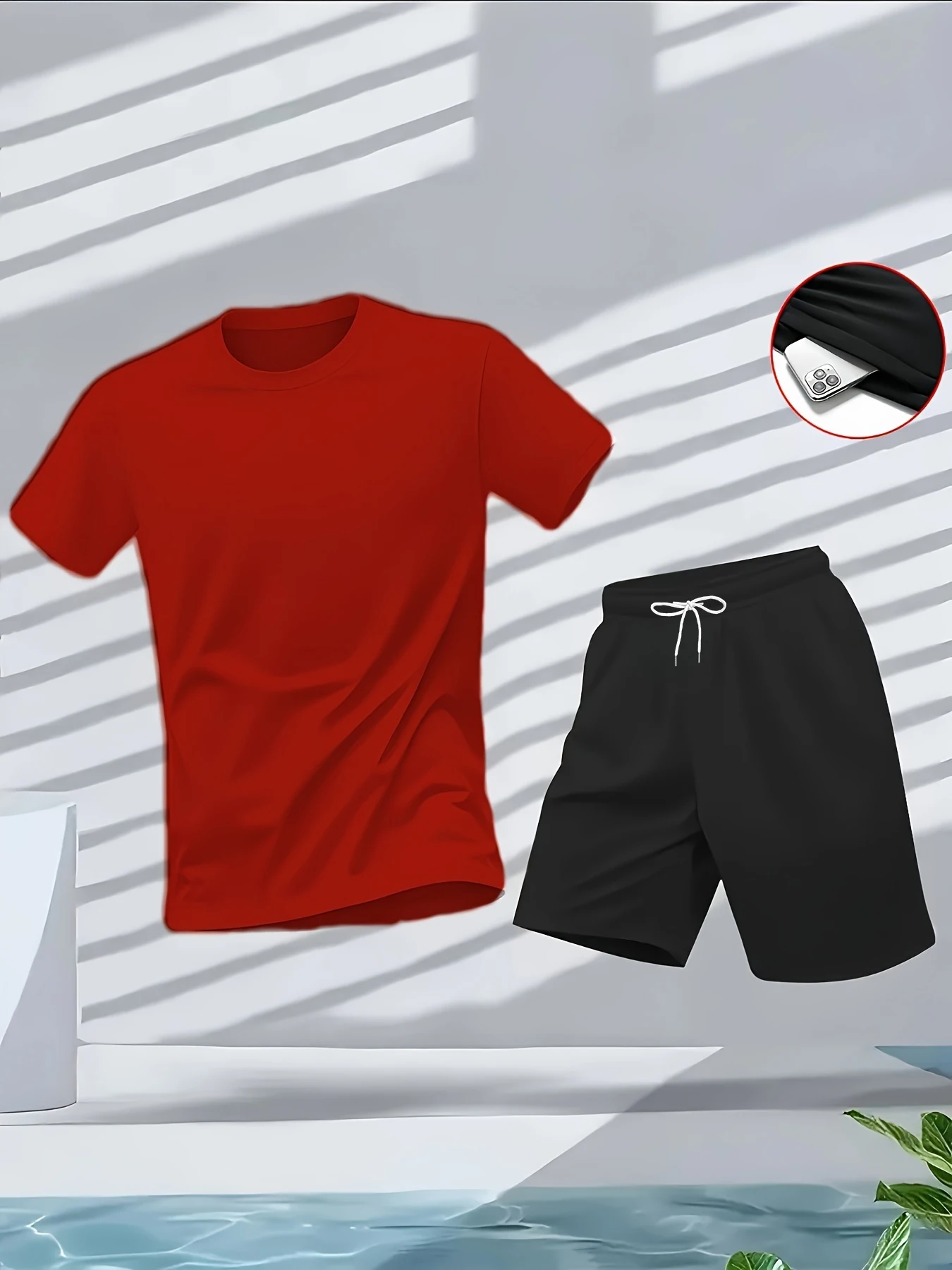 Men's Suit 2pcs Set Fashion Le - đánh giá và giá Sports Equipment Set