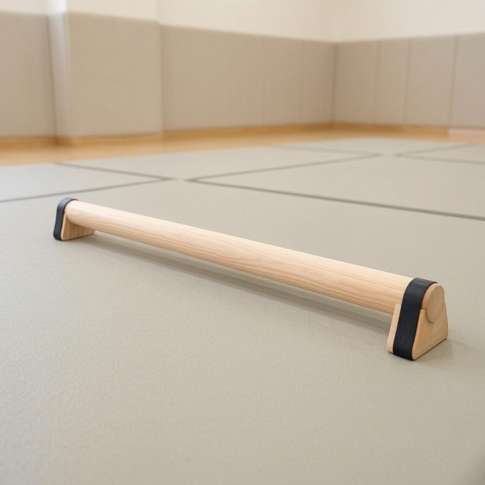 Wooden Balance Beam Cylindrica - đánh giá và giá Gymnastics Beam Floor
