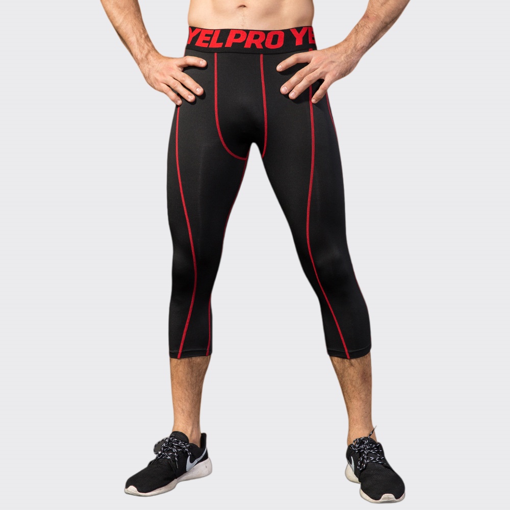 Men Compression Fitness Leggin - đánh giá và giá Sports Equipment Logo