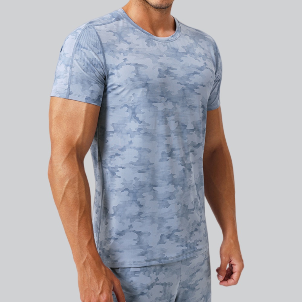 Men's Round Neck T-Shirt Sport - đánh giá và giá Sports Equipment Logo