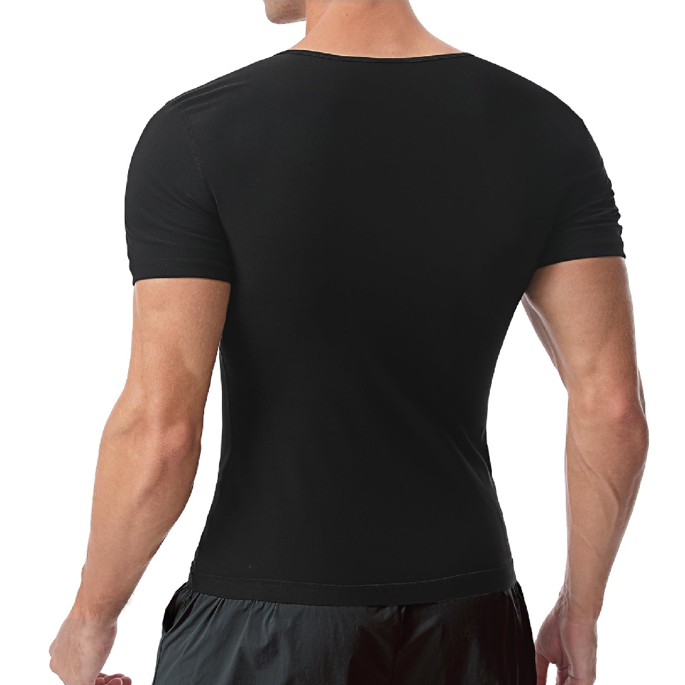 1PCS  Short Sleeve Sauna Shirt - đánh giá và giá Sports Equipment Set