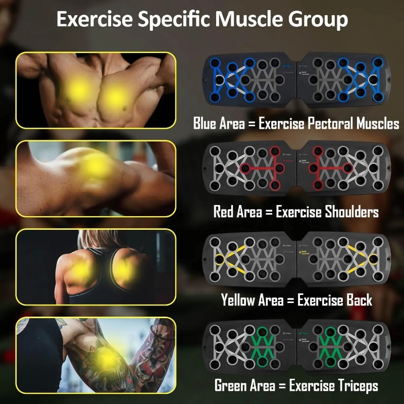 Foldable Push Up Board with Re - đánh giá và giá Sports Equipment Near Me